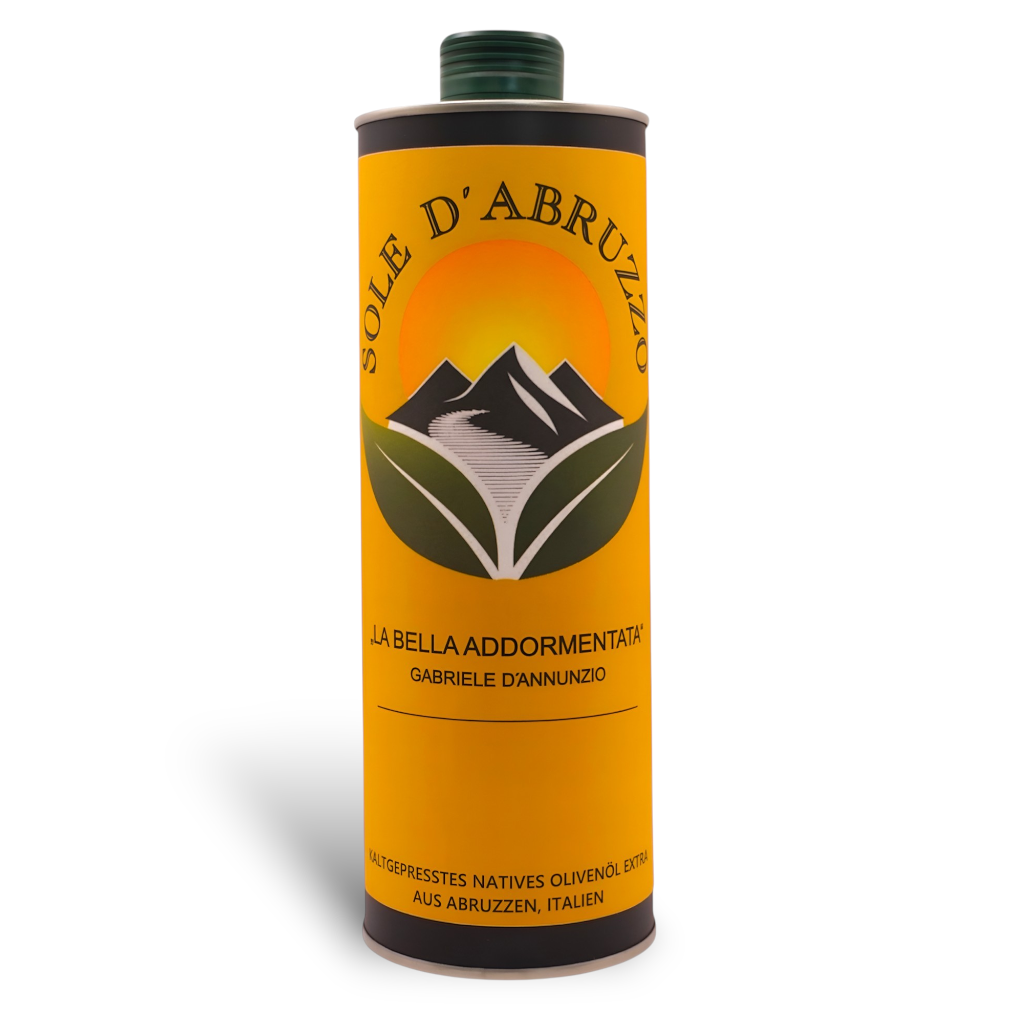 Extra Natives Olivenöl aus den Abruzzen – 1000 ml – kaltgepresst