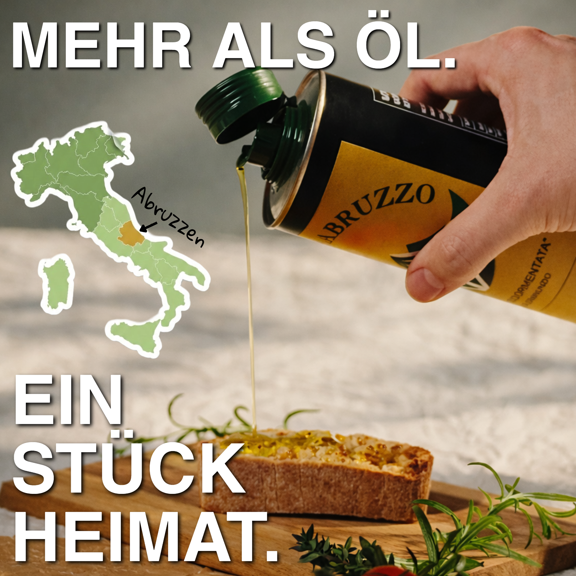 Extra Natives Premium Olivenöl aus den Abruzzen – 500 ml – kaltgepresst