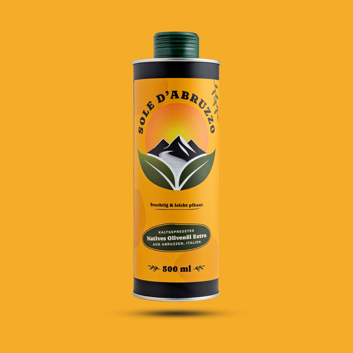 SOLE D’ABRUZZO – Premium Olivenöl aus Italien  · Neue Ernte 2026/27 · 500ml